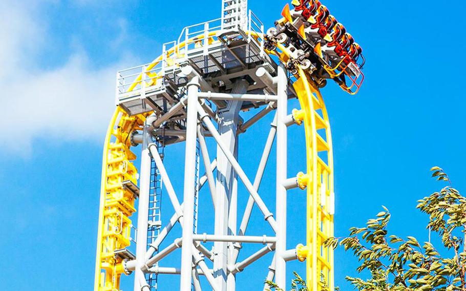 One of the theme park attractions in the Robot Land.
